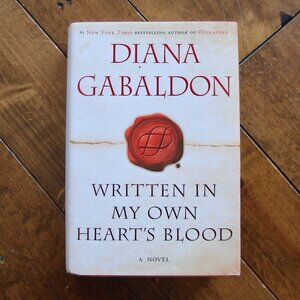Diana Gabaldon Written In My Own Heart's Blood Hardcover Book Outlander 1st Prin